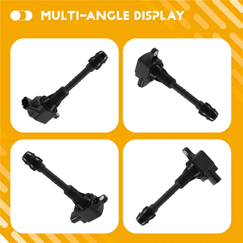 

AIC-4004G Ignition Coil For Nissan Sentra 1.8 Almera N16 Primera P11 2001 2002 2006 22448-6N011 22448-6N015