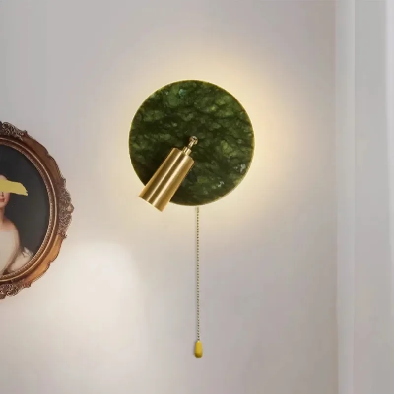 for Custom French Style Polished Natural Marble Wall Decoration with Ambient Lighting Wholesale Suitable for Villa Hotel