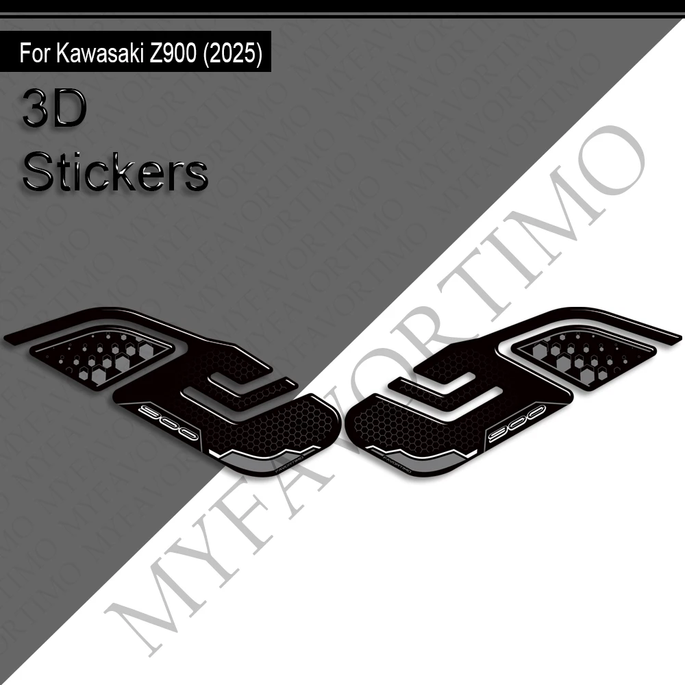 Voor Kawasaki Z900 Z900 SE 2025 2026 Motorfiets Tank Pad Cap Gas Stookolie Kit Kuip Spatbord Covers Stickers Decals protector
