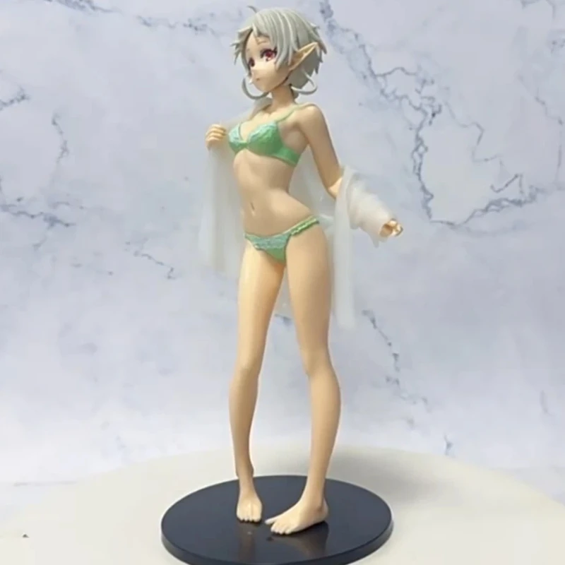 Anime-Figur Sylphiette Mushoku Tensei Stehende Elfen-Mädchen PVC Sammlerfigur Desktop-Dekoration für Anime-Sammler Ausstellung