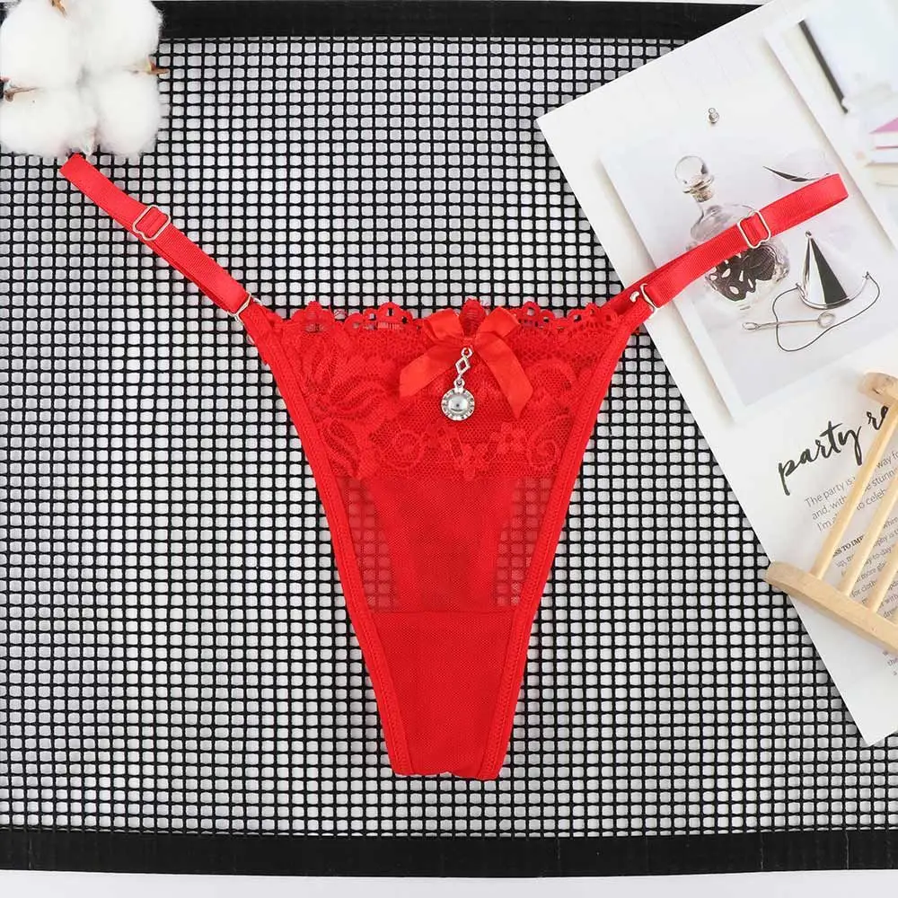 Sexy Ladies Knickers Thongs V-string Lace Underwear Women Knickers Lingerie DIY