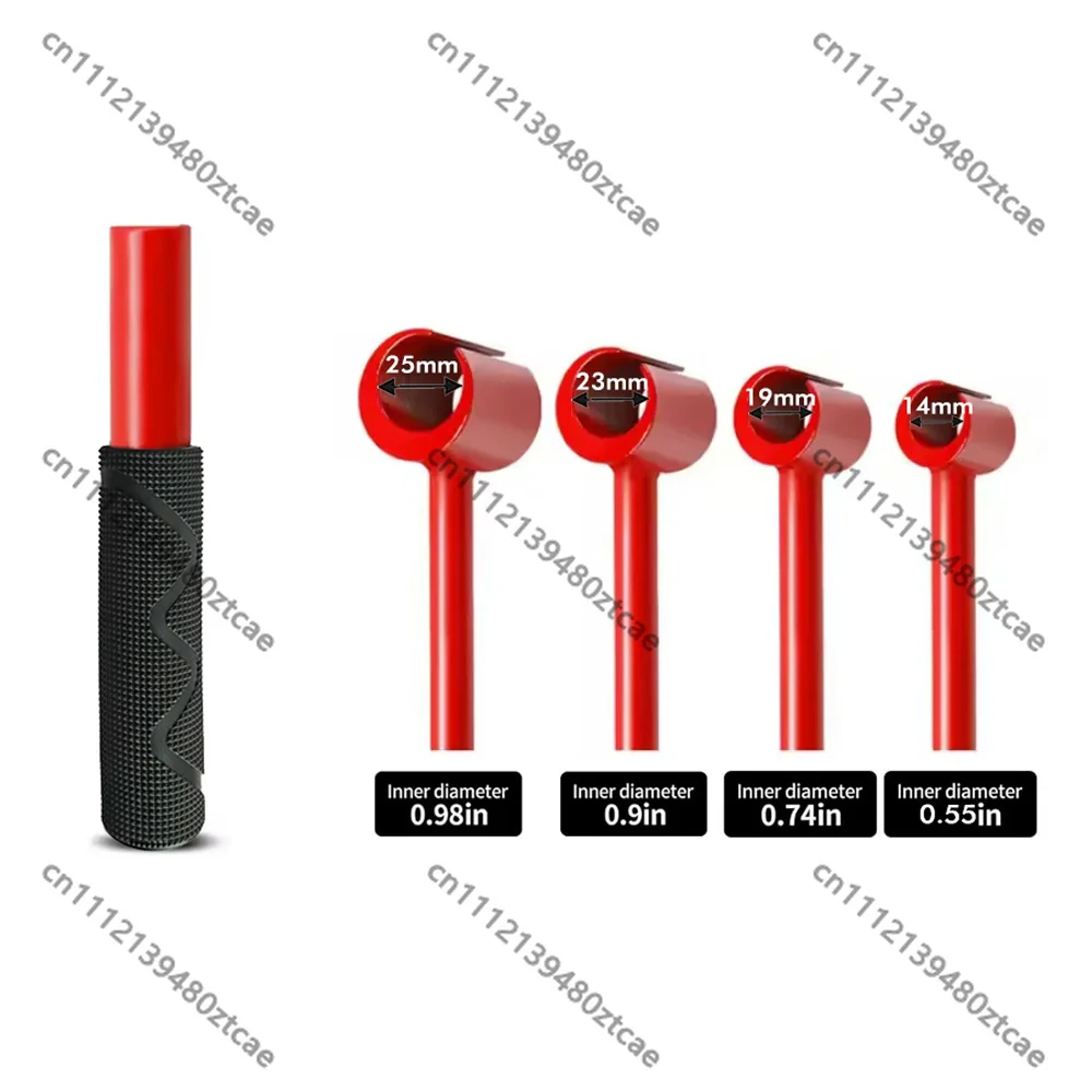 Door Hinge Adjustment Wrench Kit 14/19/23/25mm Precision Tool Set With Replaceable Hinge Wrench Heads