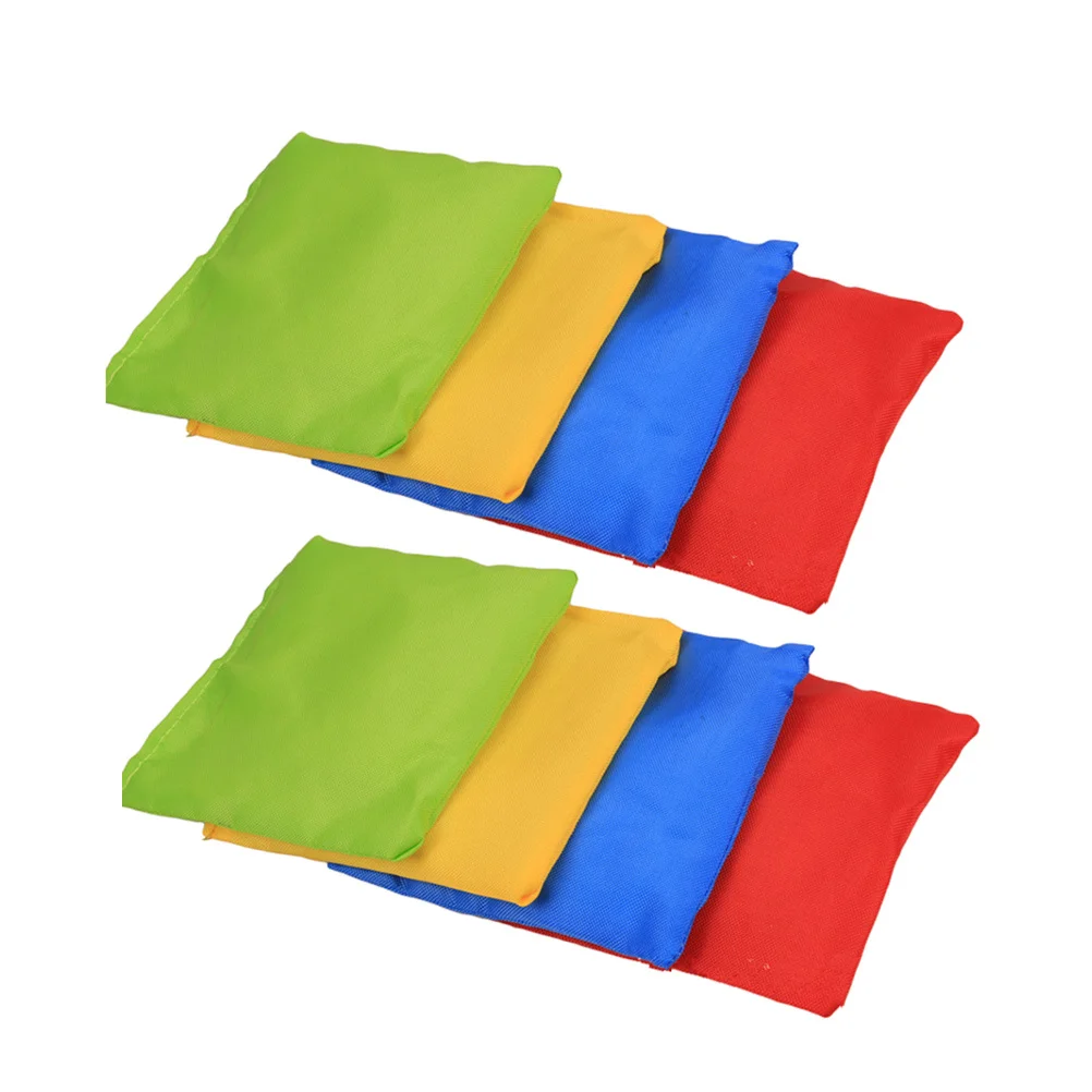 12 قطعة من أكياس الرمل للأطفال، أكياس فول متينة وخفيفة الوزن، ألوان زاهية للمدرسة والأنشطة الخارجية ووقت اللعب للأطفال #2