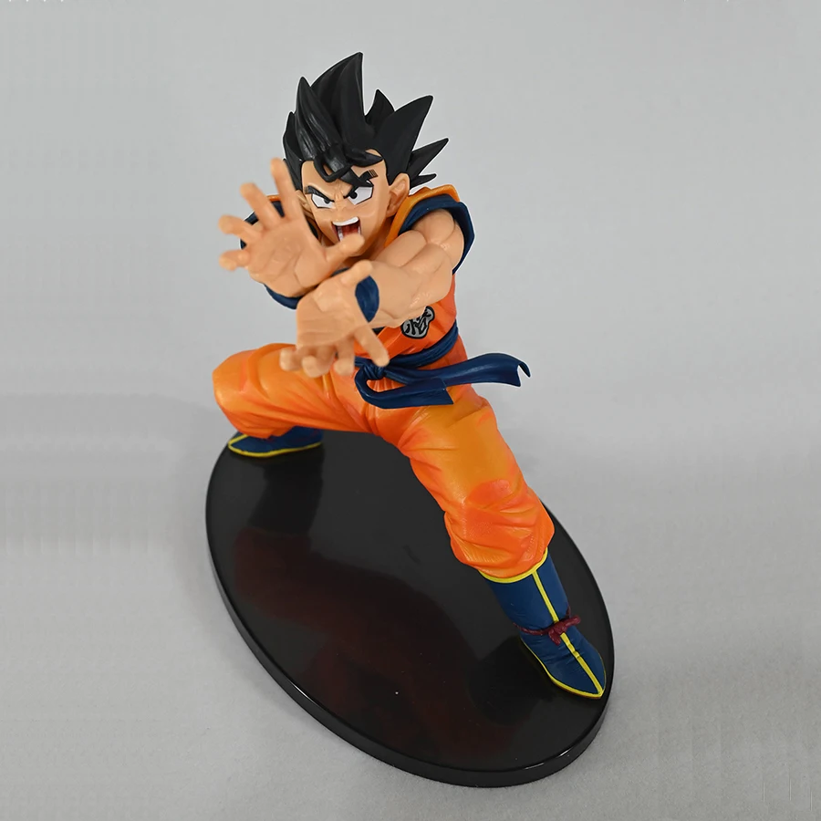 Original Banpresto Dragon Ball Super Zenkai Solid Goku Shock Wave Action Figure 170mm Anime Figurals Collectible Model Doll Toys