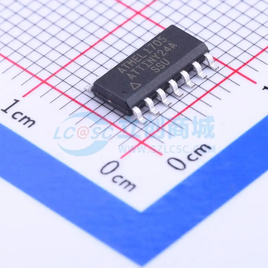 5PCS ATTINY24A ATTINY24A-SSU ATTINY24V-10SSU SOP-14