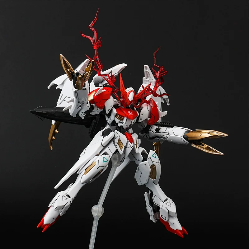 New Gk 1/144 Hg White Amazing Barbatos Sirius Garage Kit Anime Peripheral Action Figure Assembled Toy Ornament Boy Surprise Gift