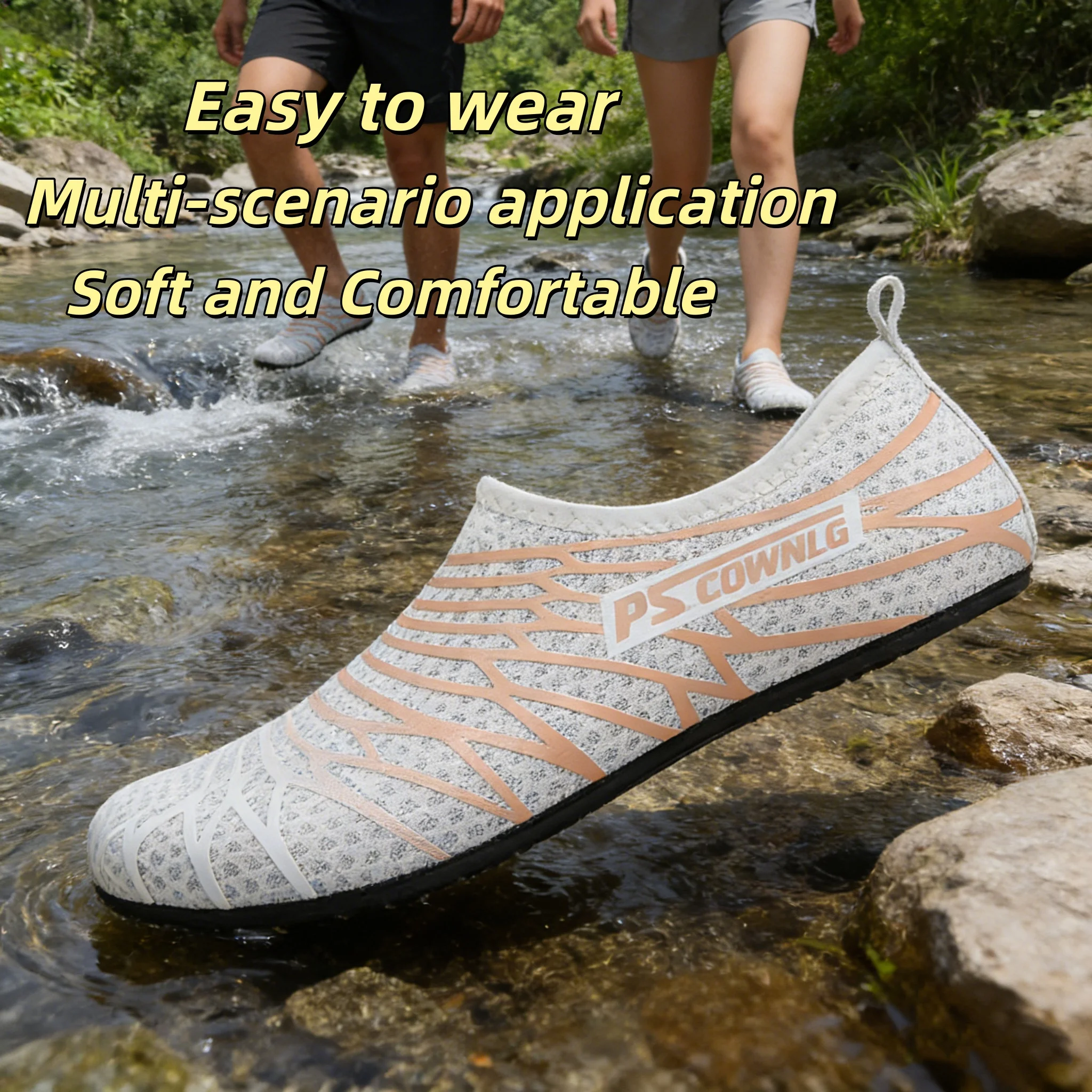 Water Shoes Men Women Barefoot Shoes Outdoor for Beach Aqua Swim Pool River Water Quick Dry Boating Fishing Diving Surfing