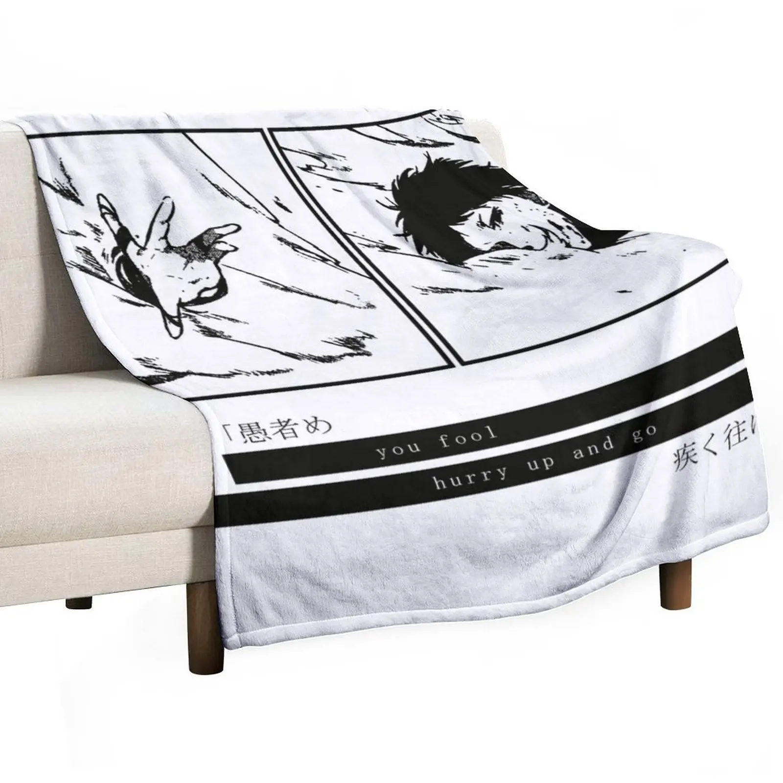 Shin Soukoku Throw Blanket Summer Beddings Loose Decoratives Vintage Blankets