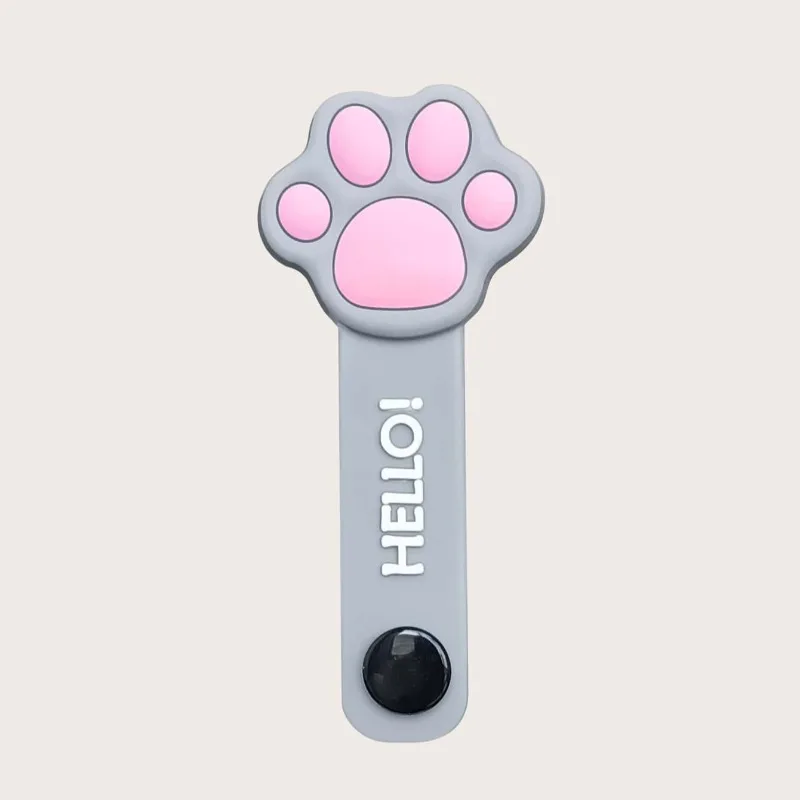 Cartoon Cat Claw Cable Organizer Earphone Wire Management Cord Holder For Phone USB Line Buckle Winder Wire Protector