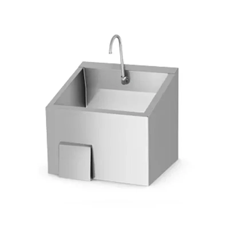Operating room hygiene, stainless steel surgical sink, knee surgery