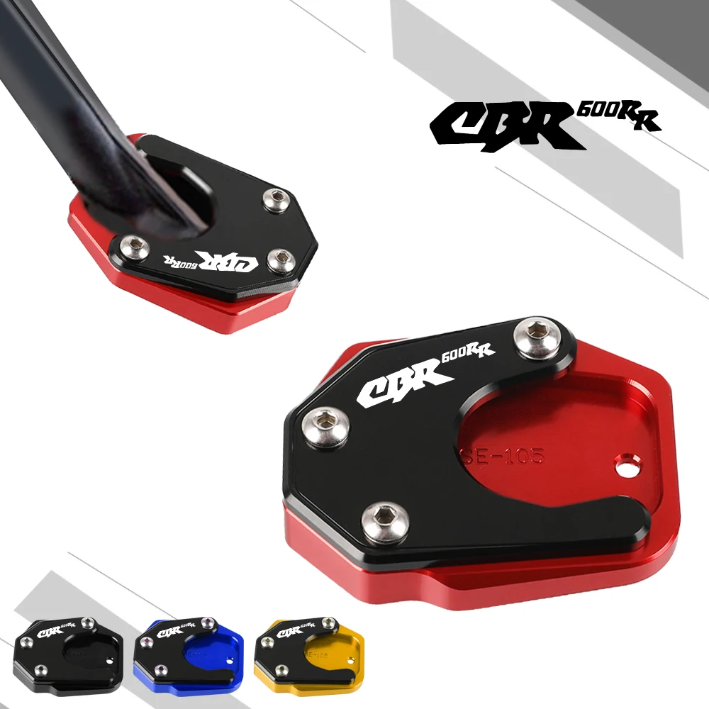 

CNC FOR HONDA CBR600RR CBR 600 RR CBR600 2007- 2023 2024 2025 600RR Motorcycle ALUMINIUM Kickstand Foot Pad Side Stand Enlarge