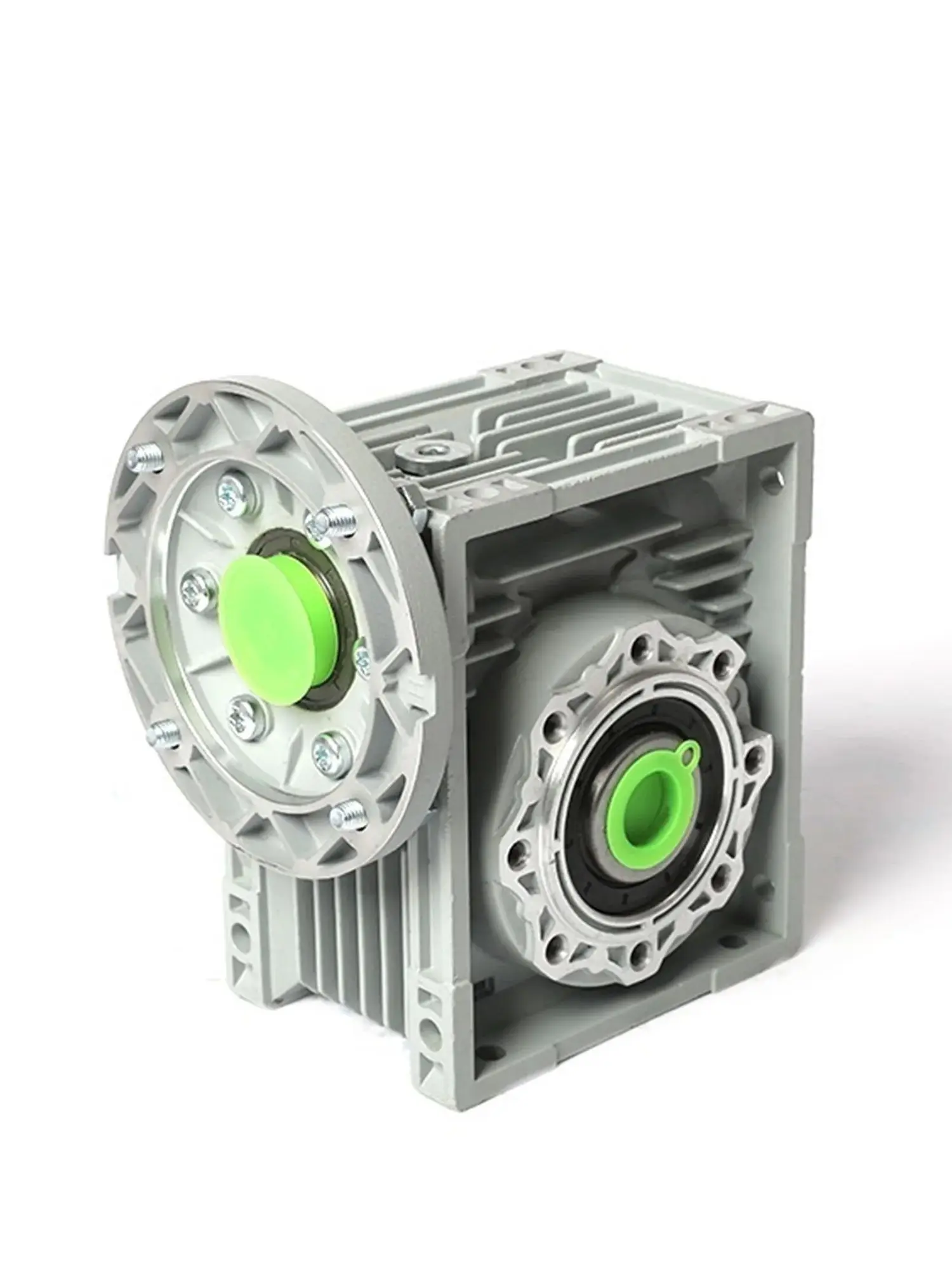 NMRV75 Worm Gearbox Speed Reducer Input 14/19/22/24/28mm Output 28mm Ratio 5:1/100:1 Worm Gear 9-4 copper