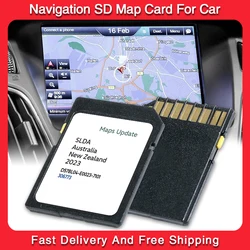 GPS Haritaları Avustralya Yeni Zelanda 2023 Versiyonu Sat Nav SD Kart Suzuki SLDA Baleno/Ignis/Jimny/SX4/Vitara/Swift Araç