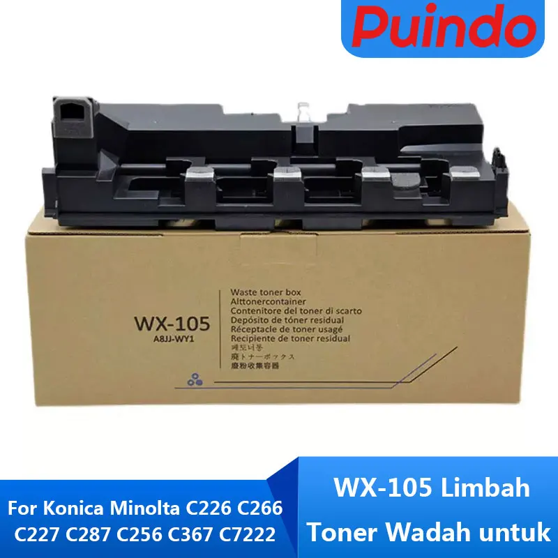 

WX-103 WX-105 Limbah Toner Wadah untuk for Konica Minolta C226 C266 C227 C287 C256 C367 C7222 C7226 C7528 ADC225 C265