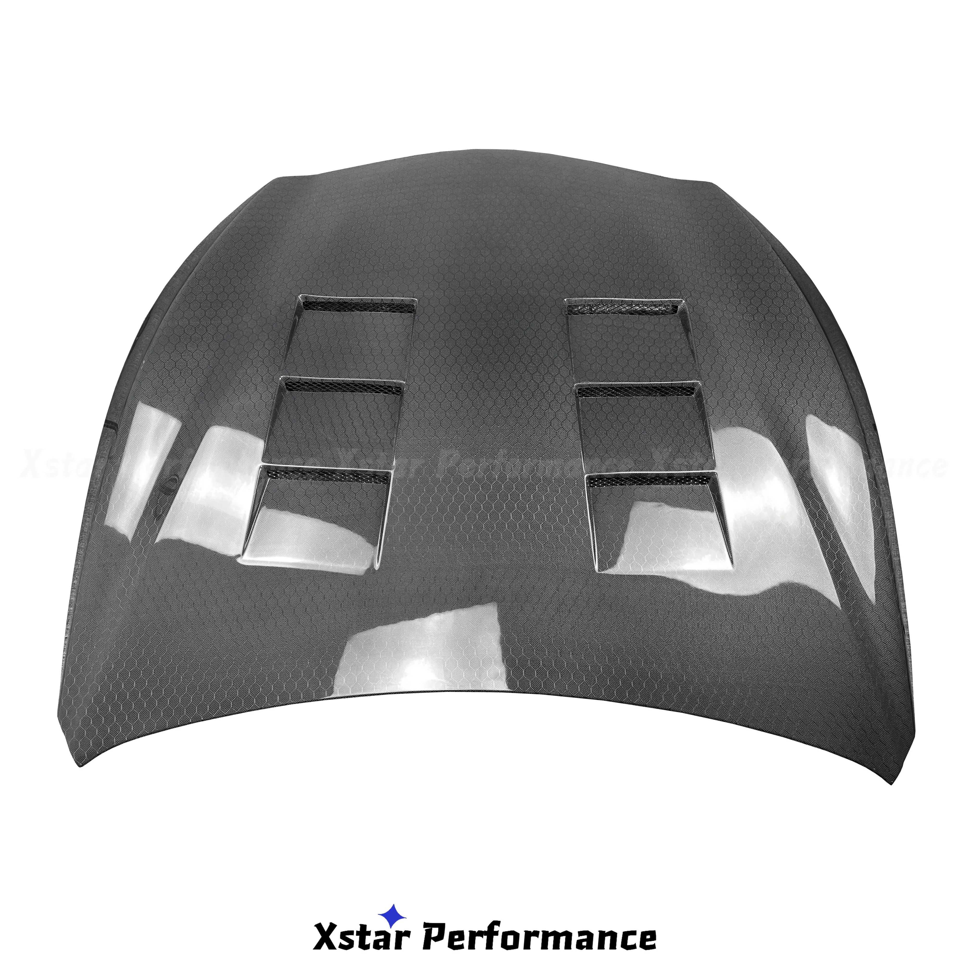 

Xstar Performance Vent Style Honey Carbon Fiber Hood Bonnet For Infiniti Q50 Q50S Q50L