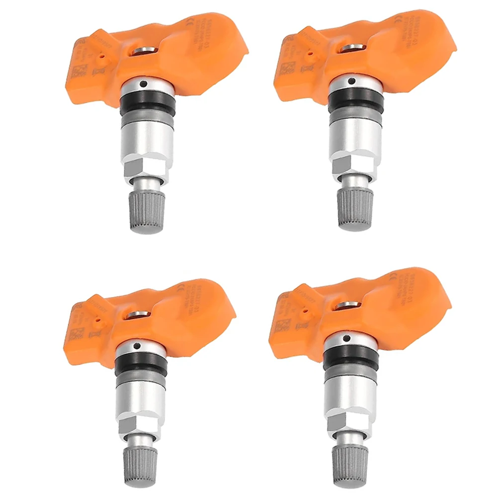 1SET 436106856227 Orange TPMS NEW TIRE PRESSURE SENSOR For BMW X3 X5 Z4 MINI Car Accessories