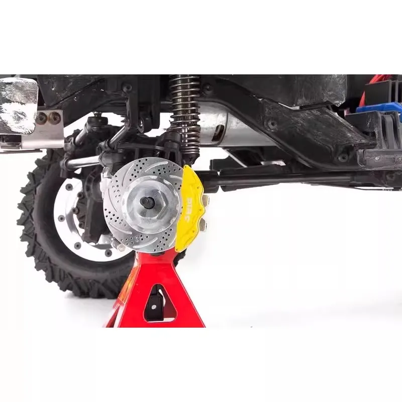D1RC arrampicata auto simulazione sistema frenante a disco pinza 1/10 pinza freno PASS bridge TRX-4 speciale