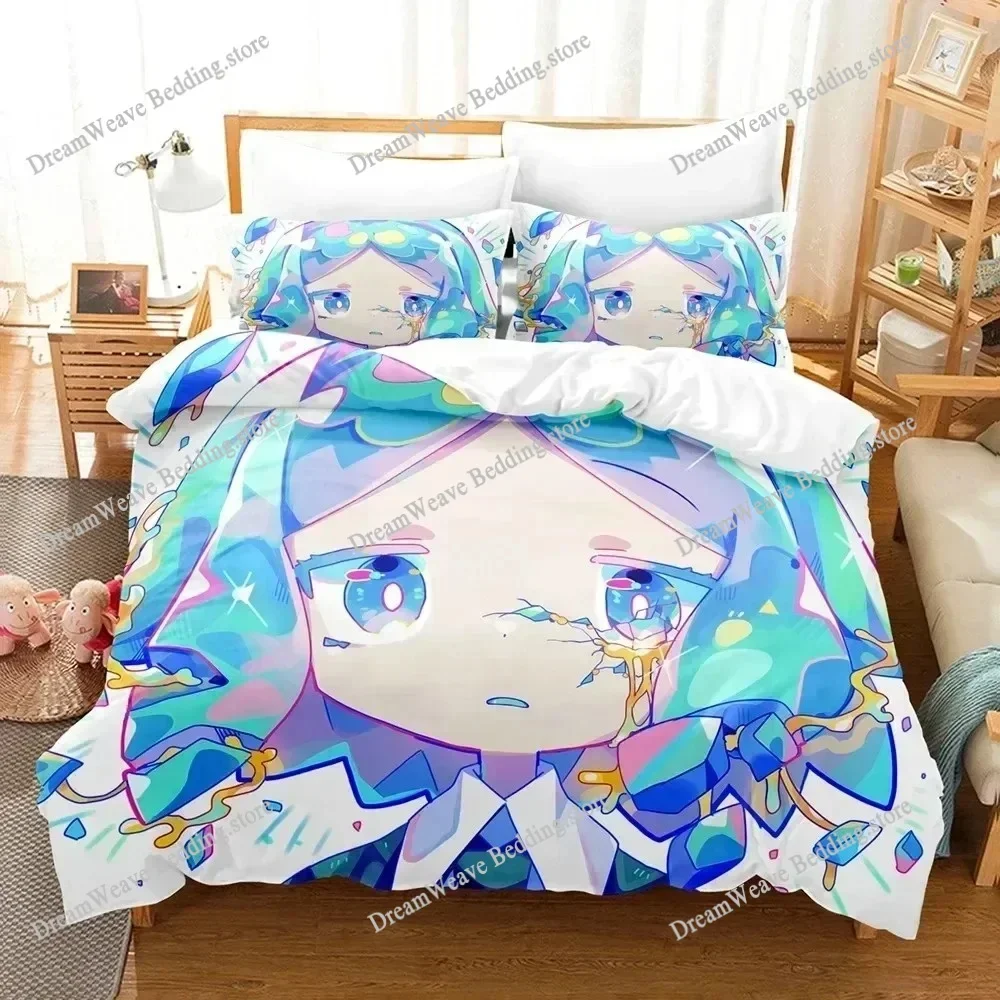 3D Print Anime Houseki No Kuni Bedding Set Boys Girls Twin Queen Size Duvet Cover Pillowcase Bed Boys Adult Home Textileextile96 5