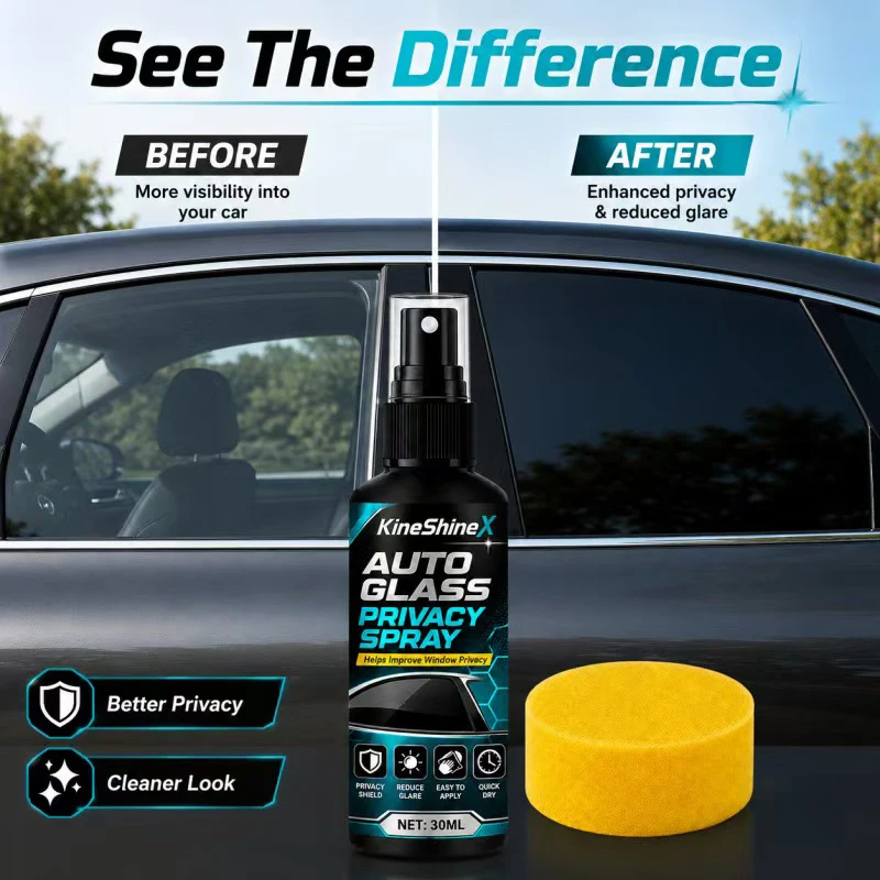 Glass Privacy Spray Frosted Window Coating Anti-Peeping Opaque Effect