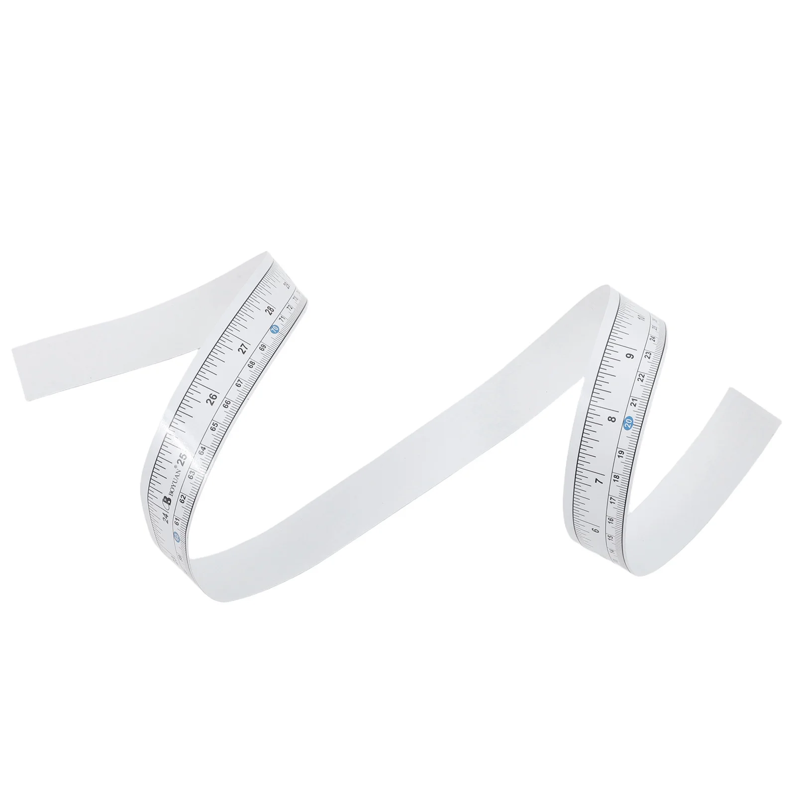 Regla de mesa para máquina de coser adhesiva Industrial, cinta métrica de palo de cáscara para mesas de corte de prendas, báscula de banco de trabajo, 10 Uds.