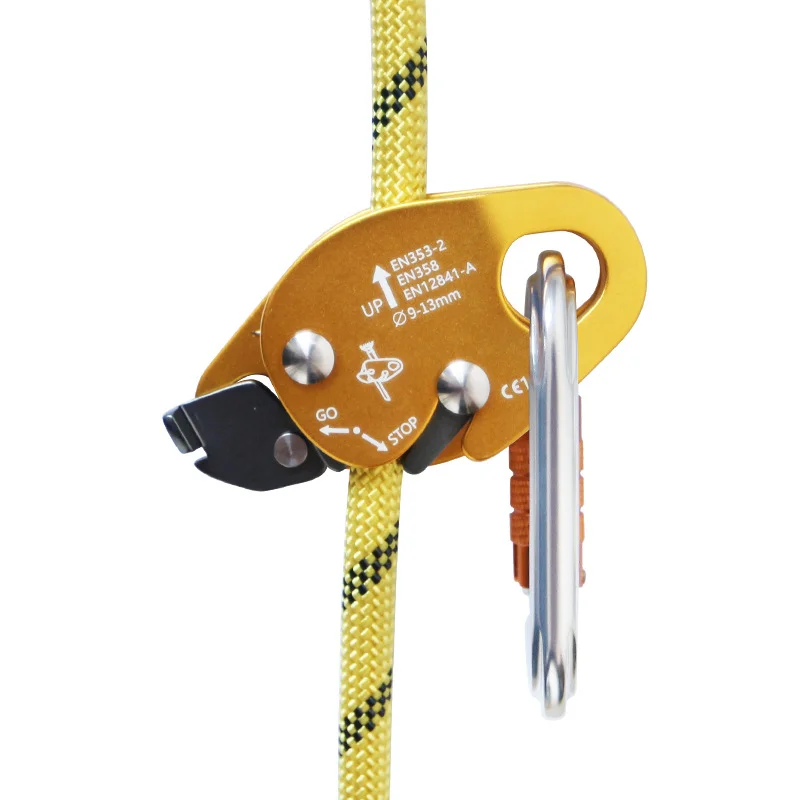 

Anti Fall Device Outdoor Rapid Descent Climbing High Altitude Descent Protector High Altitude Operation Self-locking Device