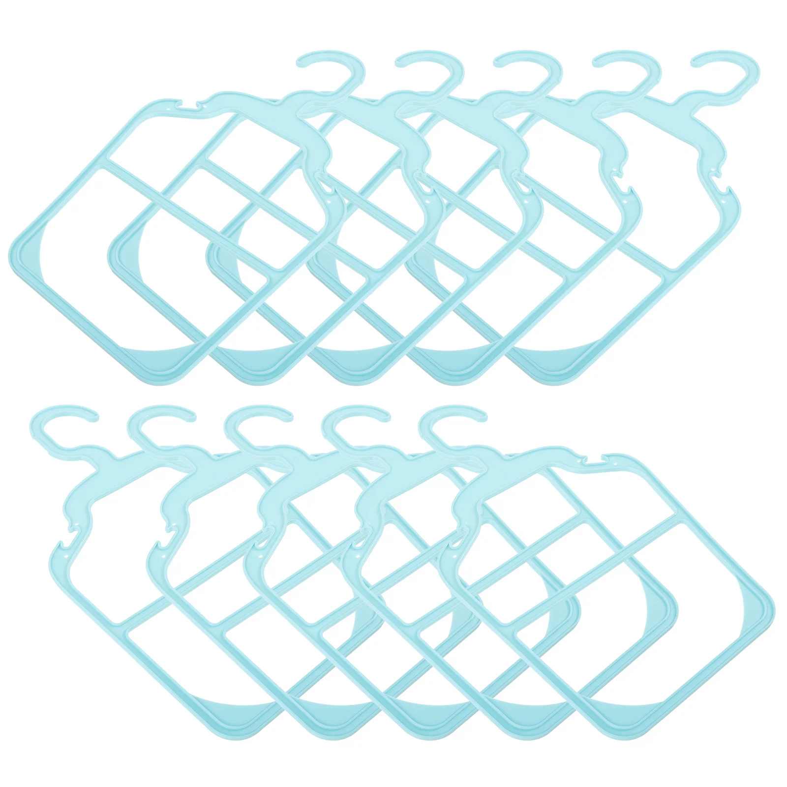 

10Pcs Mini Pet Clothes Hanger Plastic Small Hangers for Dog Cat Outfit Storage Reliable Longtime Use Ideal Gift for Pet Lovers