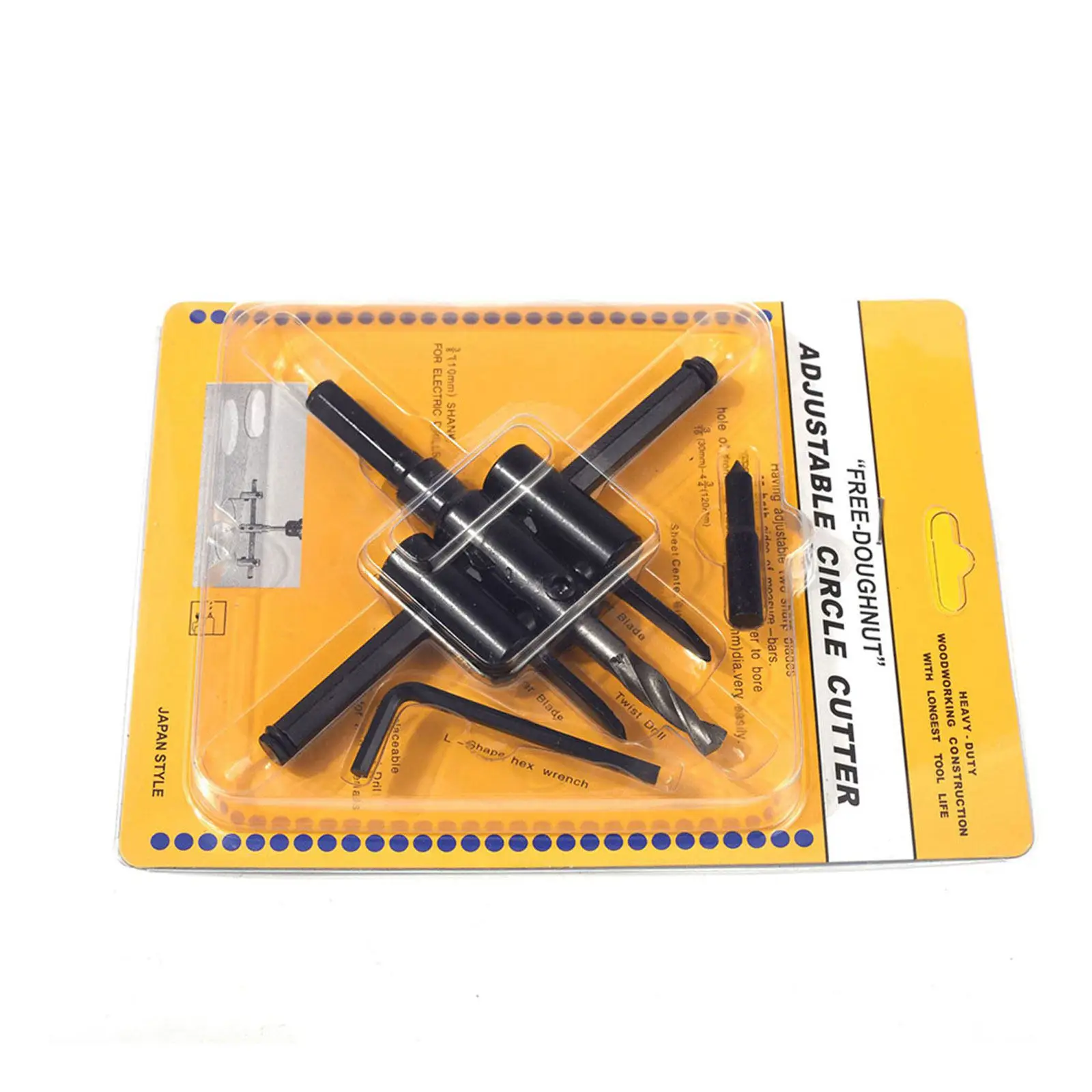 30Mm to 200Mm Adjustable Woodworking Hole Saw for DIY Speaker Light Plastic Gypsum Board Carpentry Alloy Drill Bit Carpenter