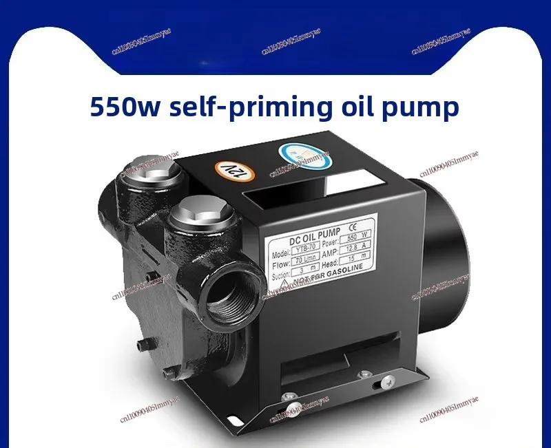 Electric oil pump 12v24v220v self-priming pump refueling machine silent