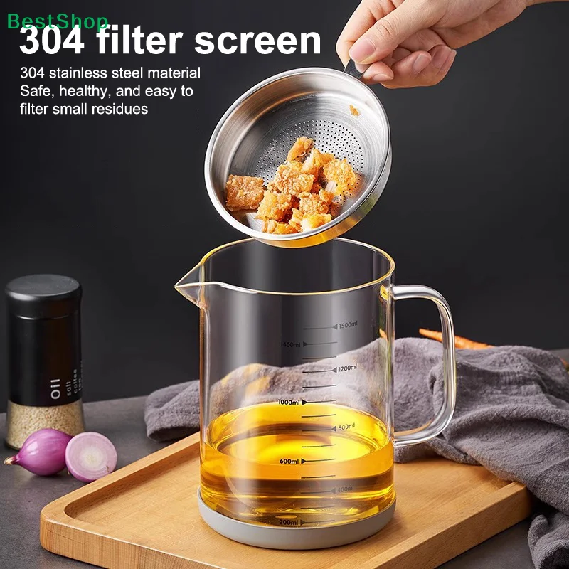 〔R〕Recipiente de vidrio para f - Commercial Kitchen Oil Filter reseña y precio