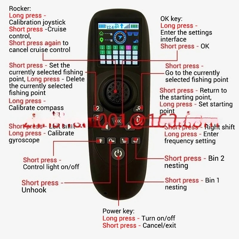 

TXG4-RXG4 GPS Brushless Nest Making Boat Net Pulling Boat Remote Control Receiver Board Integrated