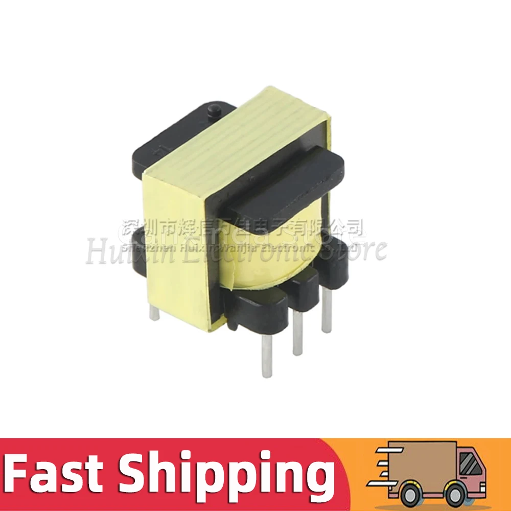 5pcs EI14 Audio Transformer 600 : 600 Ohm 1:1 Coupled 600Ω：600Ω Isolation Isolator Signal Digital Nickel Alloy 5 Pin Without Tap