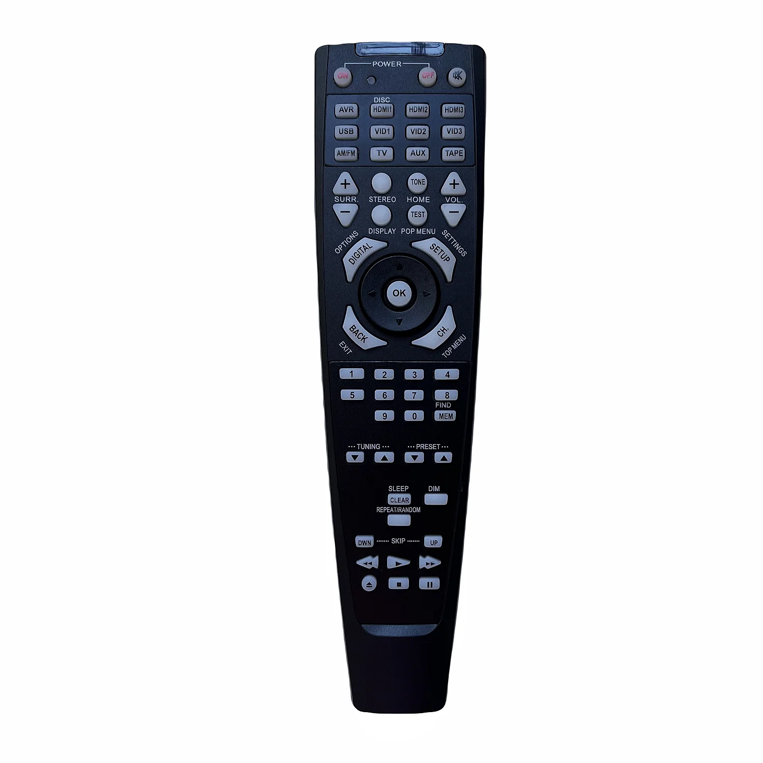 New universal remote control fit for Harman Kardon AV Receiver AVR5000 AVR1650 AVR3550AVR4500 AVR5550 AVR3000 AVR4000