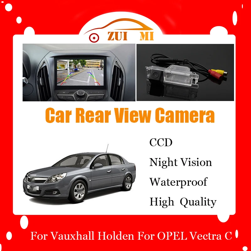 

Car Reverse Rear View Camera For Vauxhall Holden For OPEL Vectra C 2008~2014 CCD Full HD Night Vision Backup Parking Camera