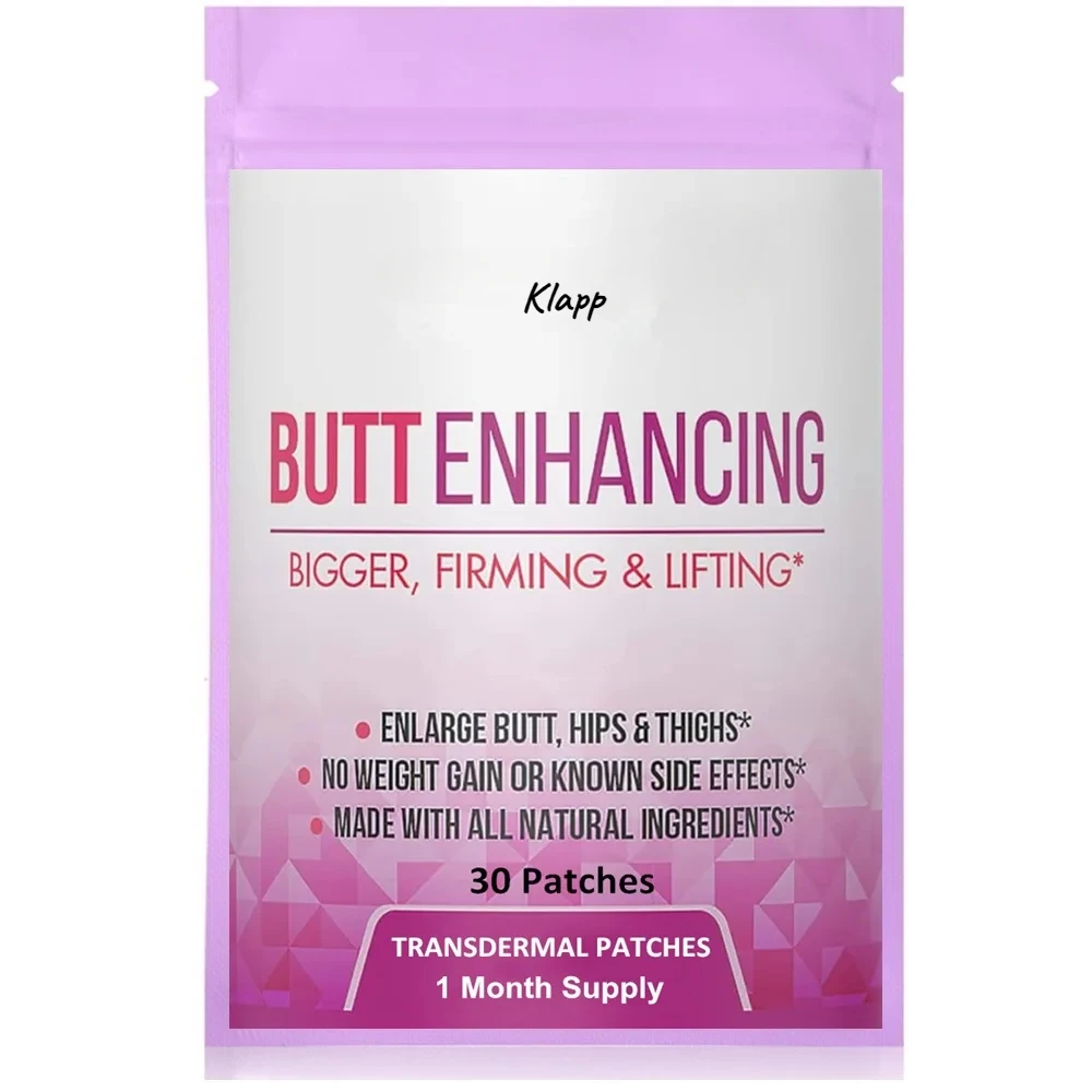 Curve Butt Enhancement Transdermal Patches Butt Enhancer Glute Growth-30 Patches 1 Month Supply