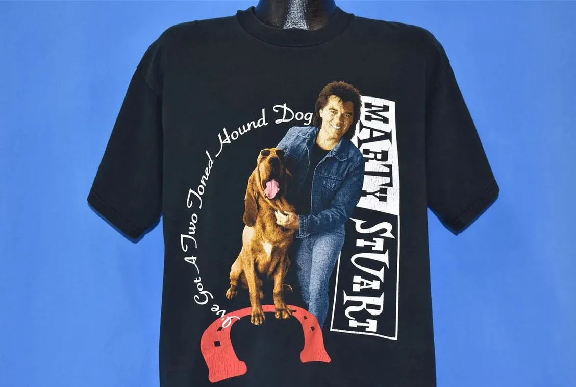 Marty Stuart If I Ain't Got You Hound Dog Country Music Adult Tee Cotton Shirt