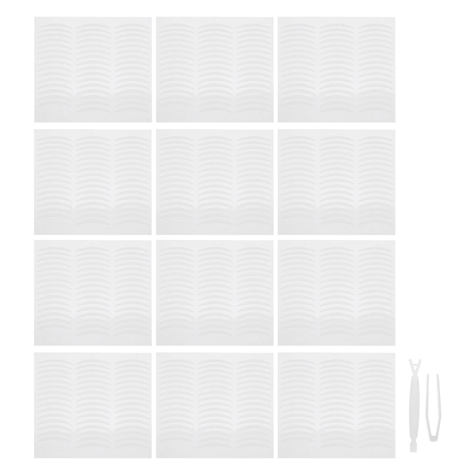 

Invisible Eyelid Stickers 2 Sets Traceless Shaping Transparent Waterproof Double Eyelid Patch Lightweight