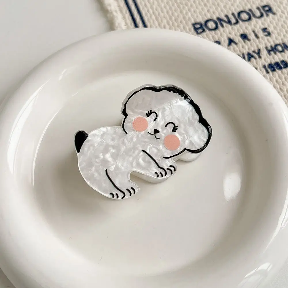 

Cute Bulldog Animal Dog Hair Claw Corgi Dog Animal Shark Clip Puppy Hair Clip Women Headwear Cartoon Girl