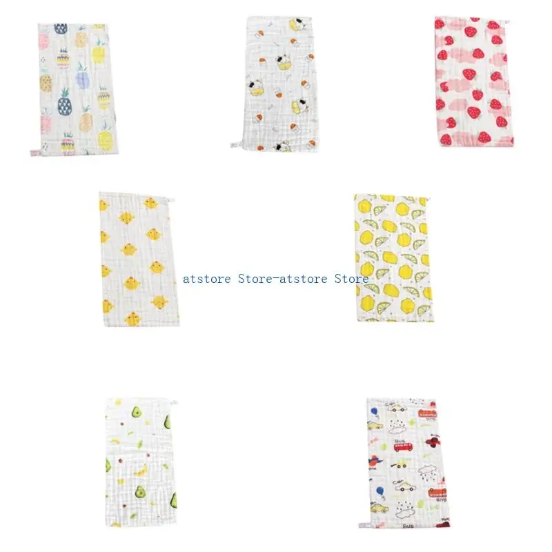 

H37D Soft Baby Gauze Washcloths Towel For Delicate Skin Care Baby WashCloth