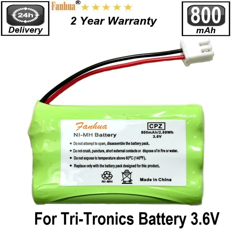 Ni-MH 3.6V Cho Trí-Tronics 1038100 1107000 CM-TR103 1038100-E(F-G-H) cho Điều Khiển Từ Xa Huấn Luyện Chó Cổ Thu