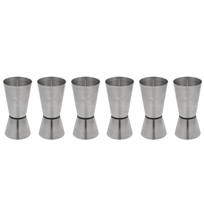 

3X Stainless Steel 25/50ML Jigger Bar Craft Dual Spirit Measure Cup Peg Measuring Cup For Bar Party Wine Cocktail Shaker