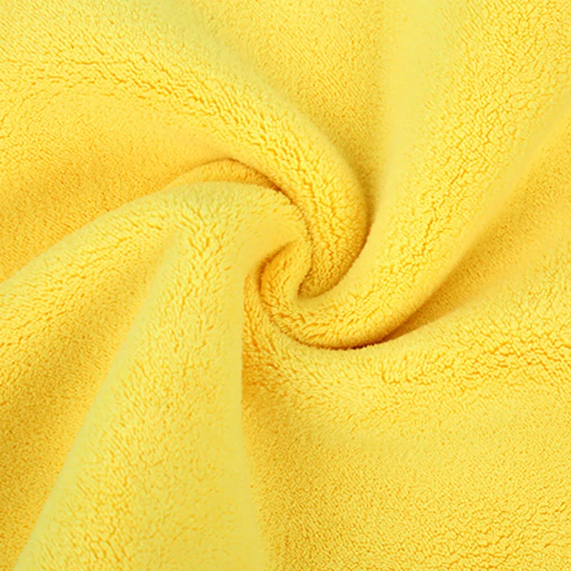 Microfiber Cleaning Towel Super Absorbent Car Wash Towel Professional Car Care Detailing Drying Cloth Auto Accessories