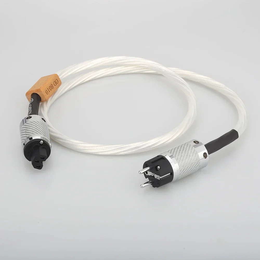 Hifi Nordost ODIN 2 EU/US-Stecker Sterling Silber vergoldetes Stromkabel