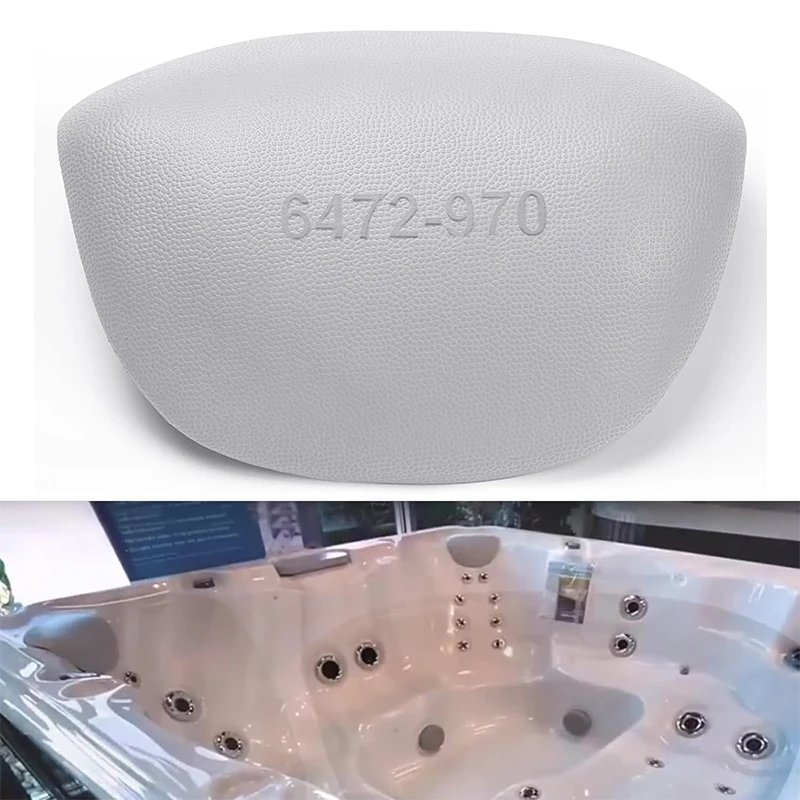 

6472-970 680 Reverse Wrap Around Gray Pillow for Sundance 680 Series Spas 2003+, Burlington, Hawthorn and Hartford Models