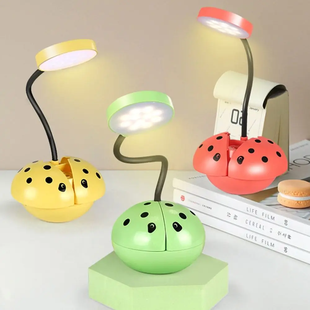 

With Pencil Sharpener Pencil Sharpener Table Lamp Eye Protection Power Saving Reading Desk Lamp Phone Stand Flexible