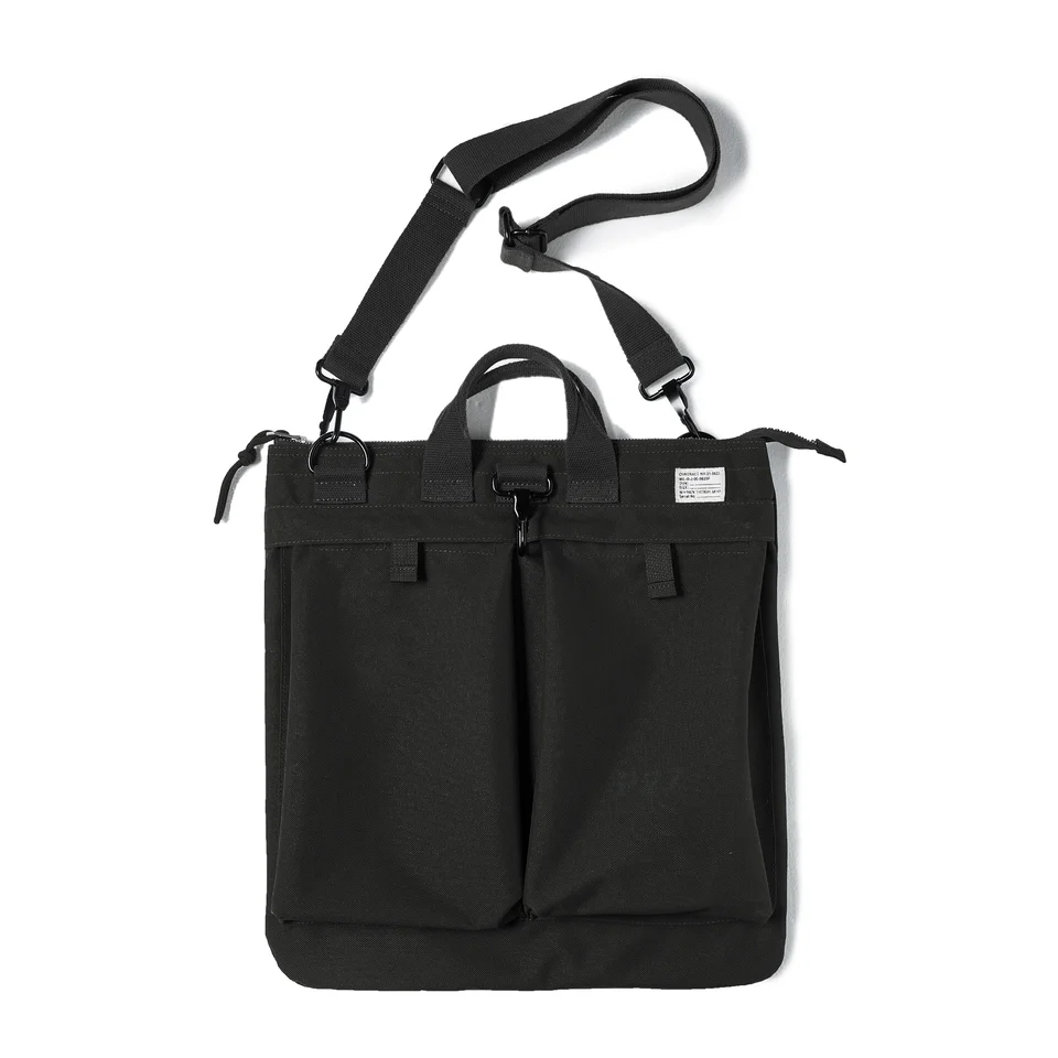 Men's Tactical Travel Tote Bag 41cm Nylon Zipper Carry Case