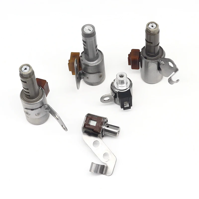 Zestaw elektrozaworów skrzyni biegów U140E U240E U140 U240 U241, 5 sztuk/zestaw, do Toyota RAV4 Solara Camry Lexus ES300 RX300 2001-2002