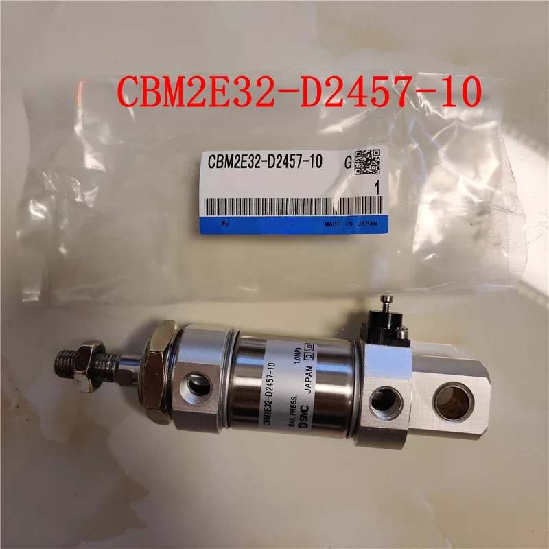 CBM2E32-D2457-10 FSQD SMC avec serrure d'extrémité pour éviter la chute des intervalles d'air: type standard double effet, simple plus récent série CBM2E