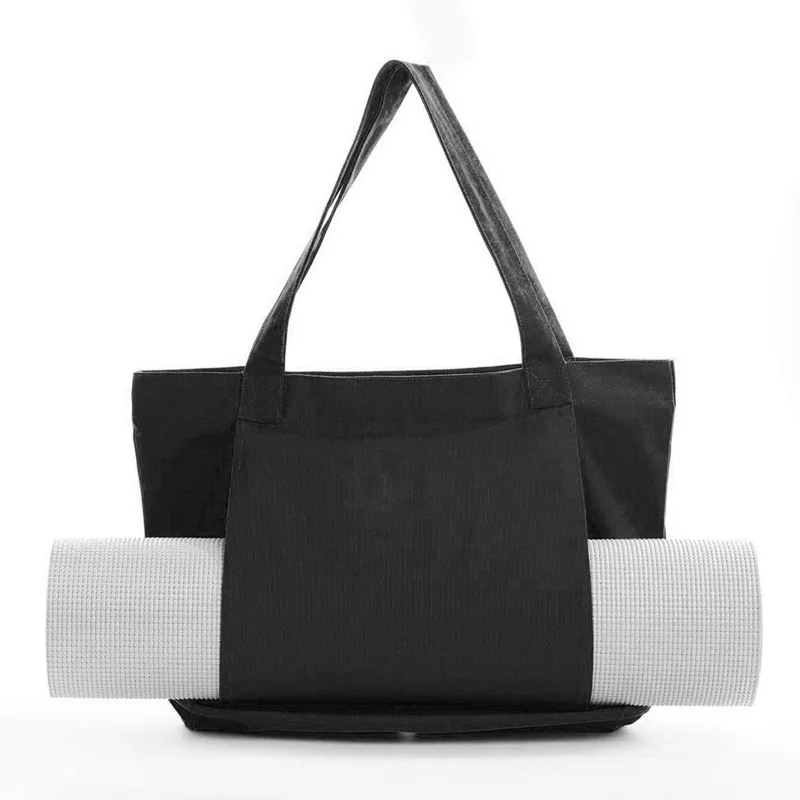 Yoga Prati Paddle Canvas Portable Handbag Outdoor Exercise Equipment Travel Yoga Mat Shoulder Bag Large Capacity Fitness Bag