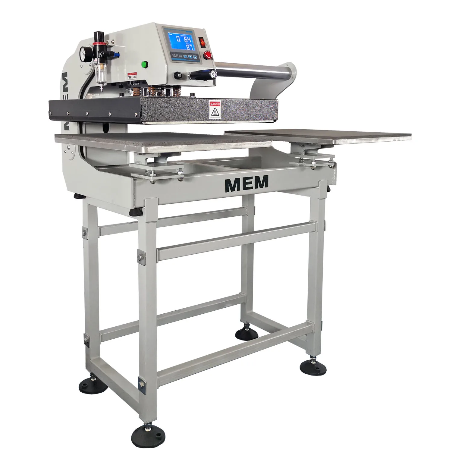 TQ 4050 MEM Manual Semi Automatic Dual Heat Press Machines to Make Designs in T-shirt for Small Business
