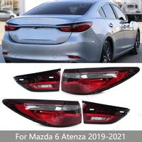 Luz trasera para Mazda 6 Atenza 2019 2020 2021 2022 LED luz trasera de parachoques freno parada lámpara de marcha atrás